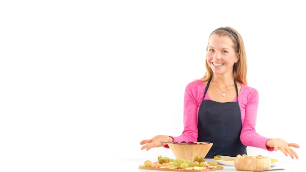 Zadowolony użytkownik jedzący